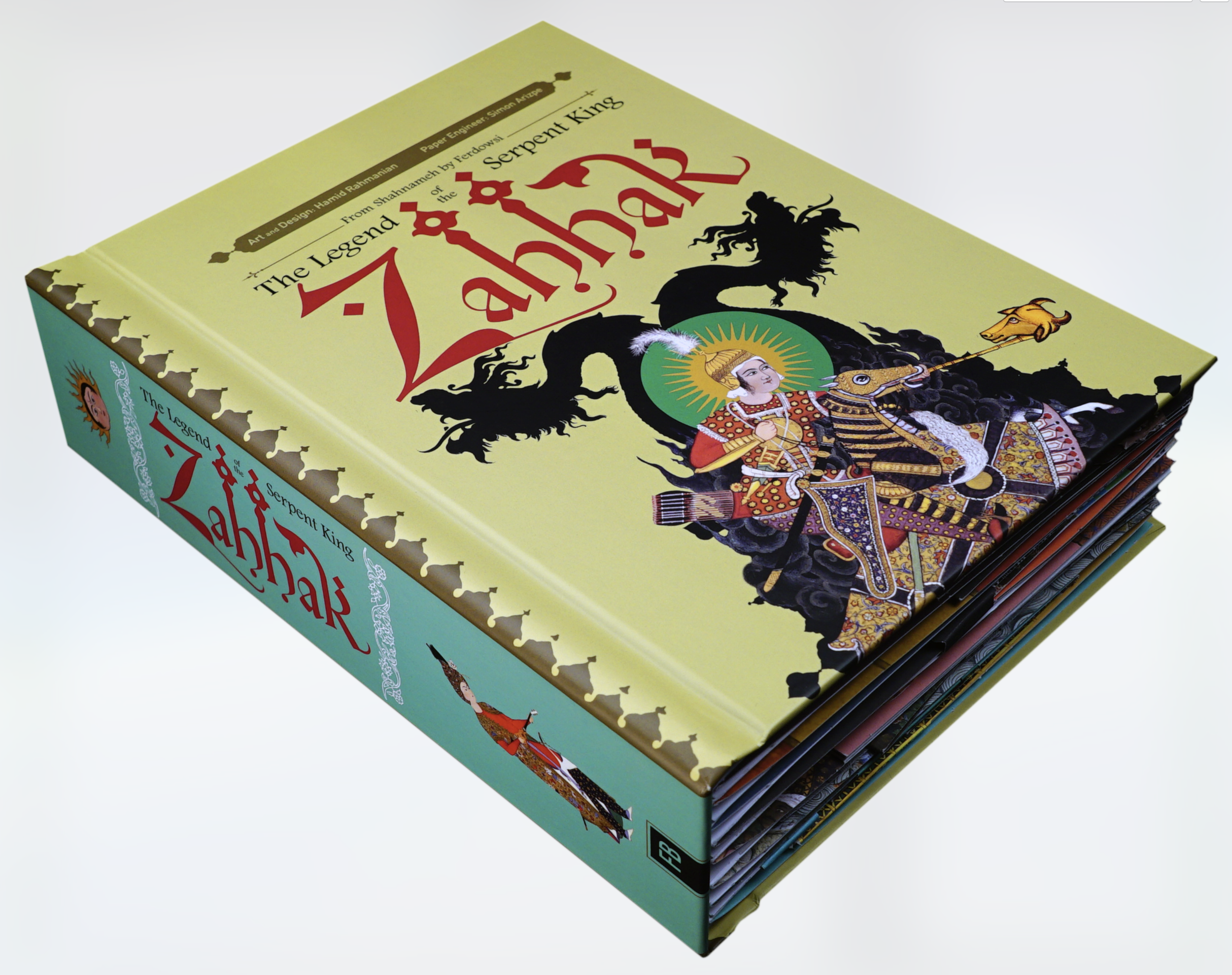 Zahhak: The Legend of the Serpent King | A popup book